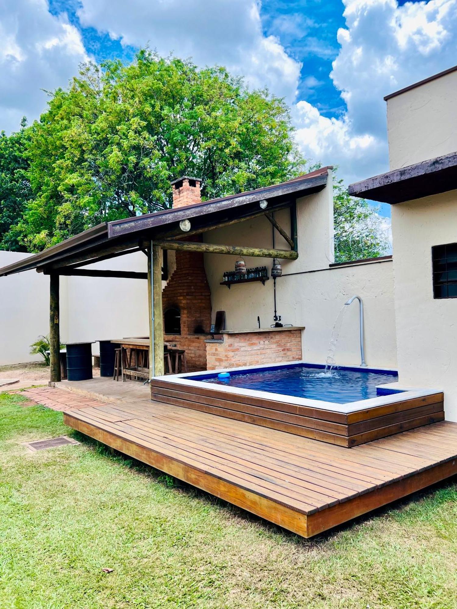 Espaco Ranchao Com Piscina Em Sao Pedro - Sp Ngoại thất bức ảnh